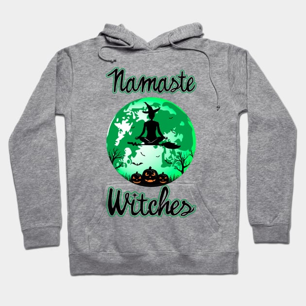 Namaste Witches Hoodie by KsuAnn
